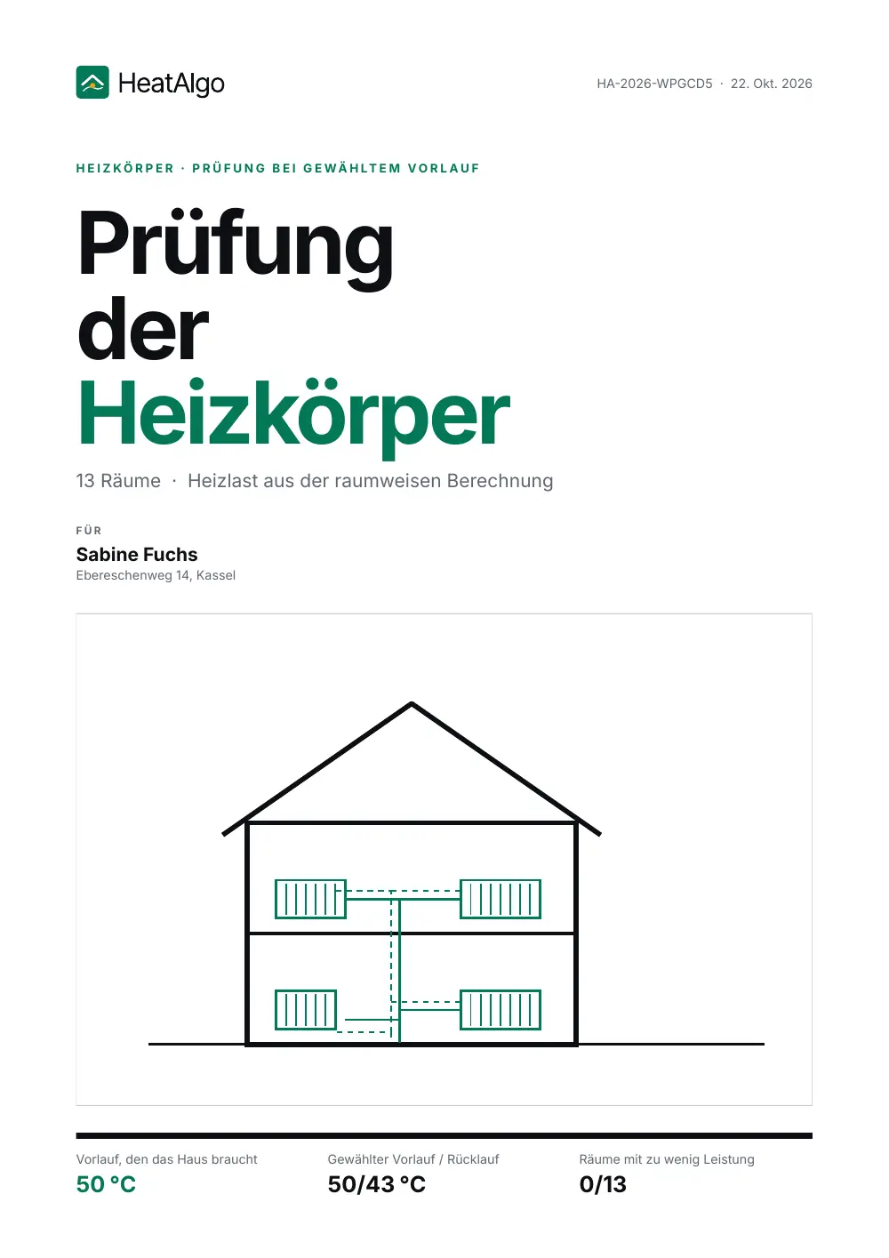 Bericht - Heizkörper (Beta), 1/5